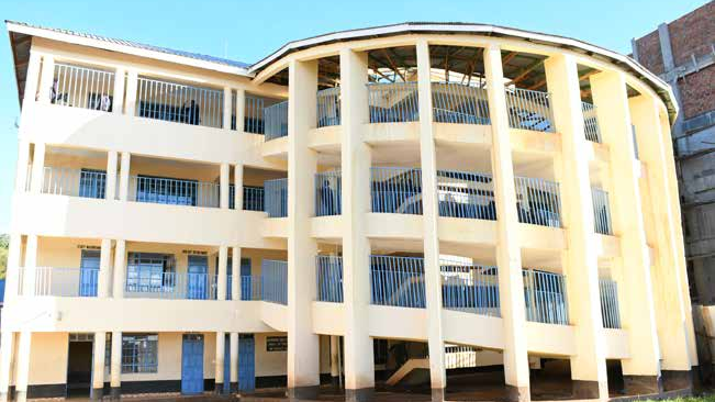 Front view of the Science complex