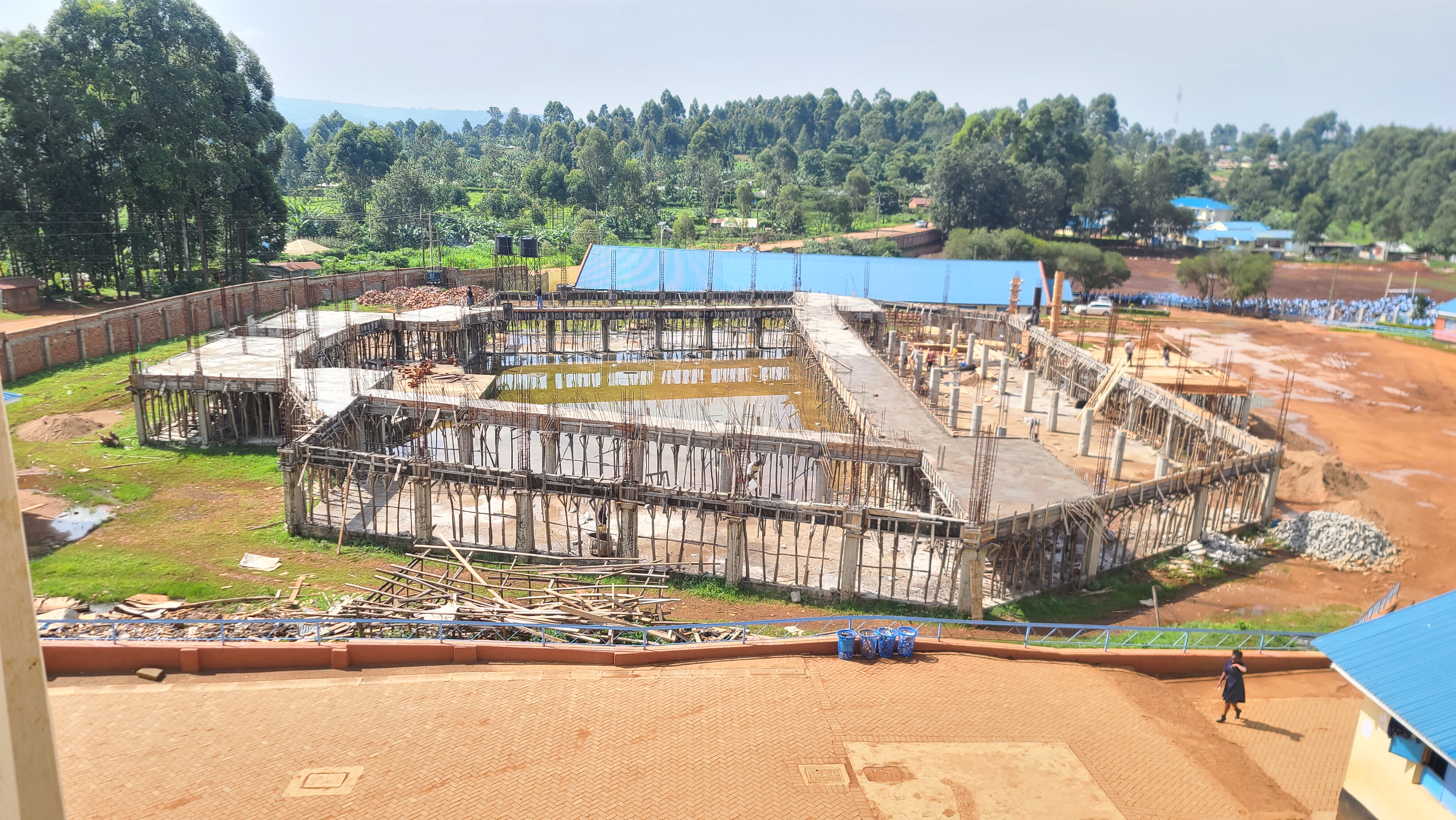 MULTIPURPOSE HALL PROGRESS